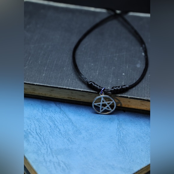 Silver 925 pentagram pendant - Picture 3 of 3